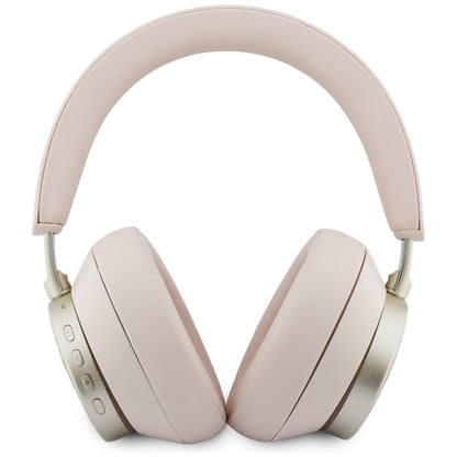 Handsfree Bluetooth Guess 4G Gold Triangle Logo, A2DP, Rosa