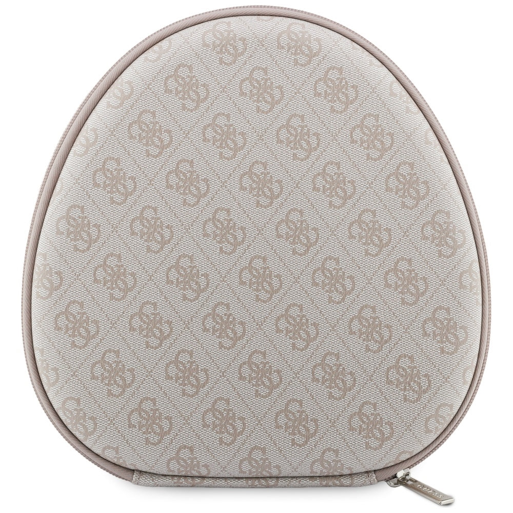 Handsfree Bluetooth Guess 4G Gold Triangle Logo, A2DP, Rosa