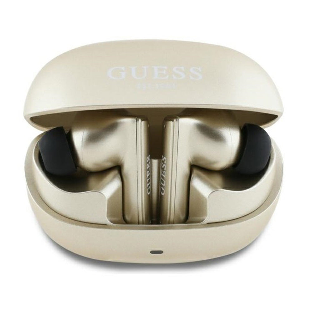 Handsfree Bluetooth Guess Capsule Printed Logo, TWS, ANC, Gull