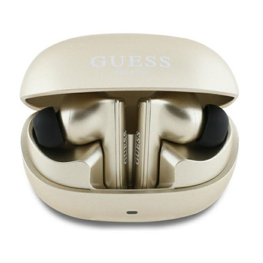 Handsfree Bluetooth Guess Capsule Printed Logo, TWS, ANC, Gull