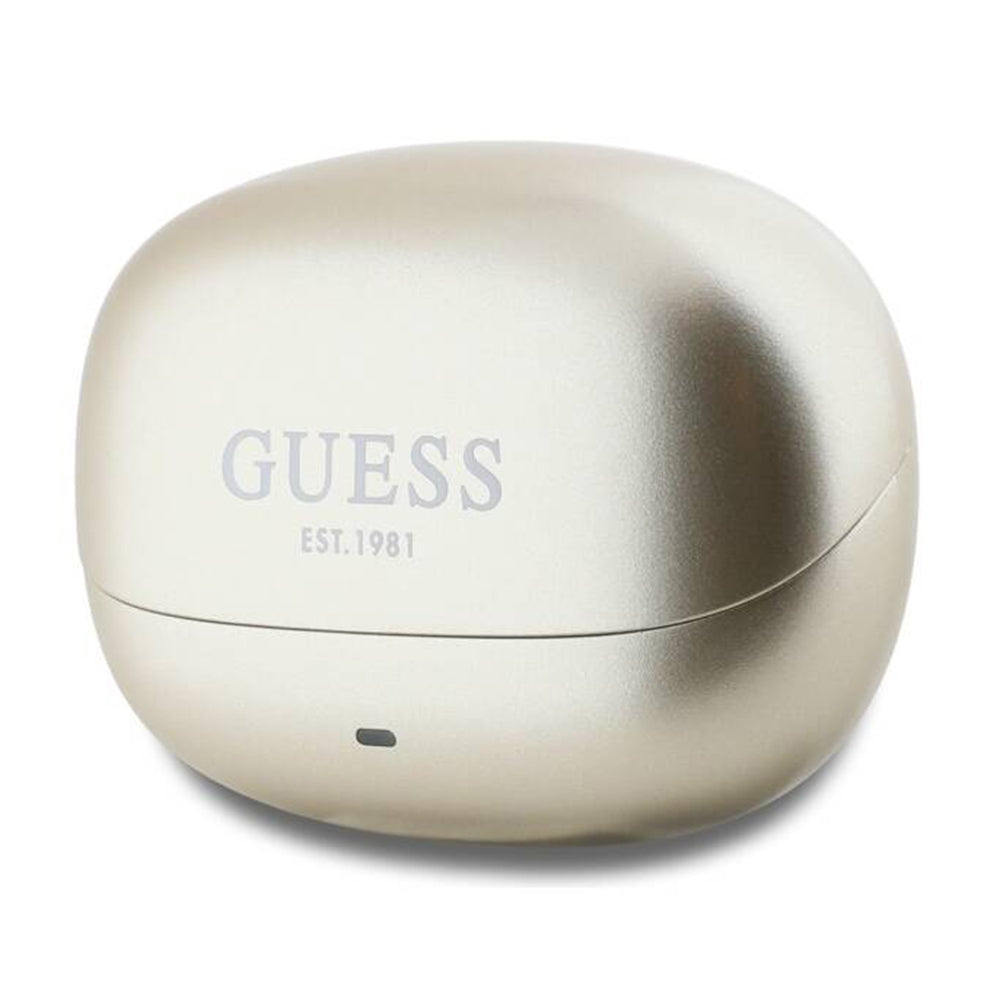 Handsfree Bluetooth Guess Capsule Printed Logo, TWS, ANC, Gull