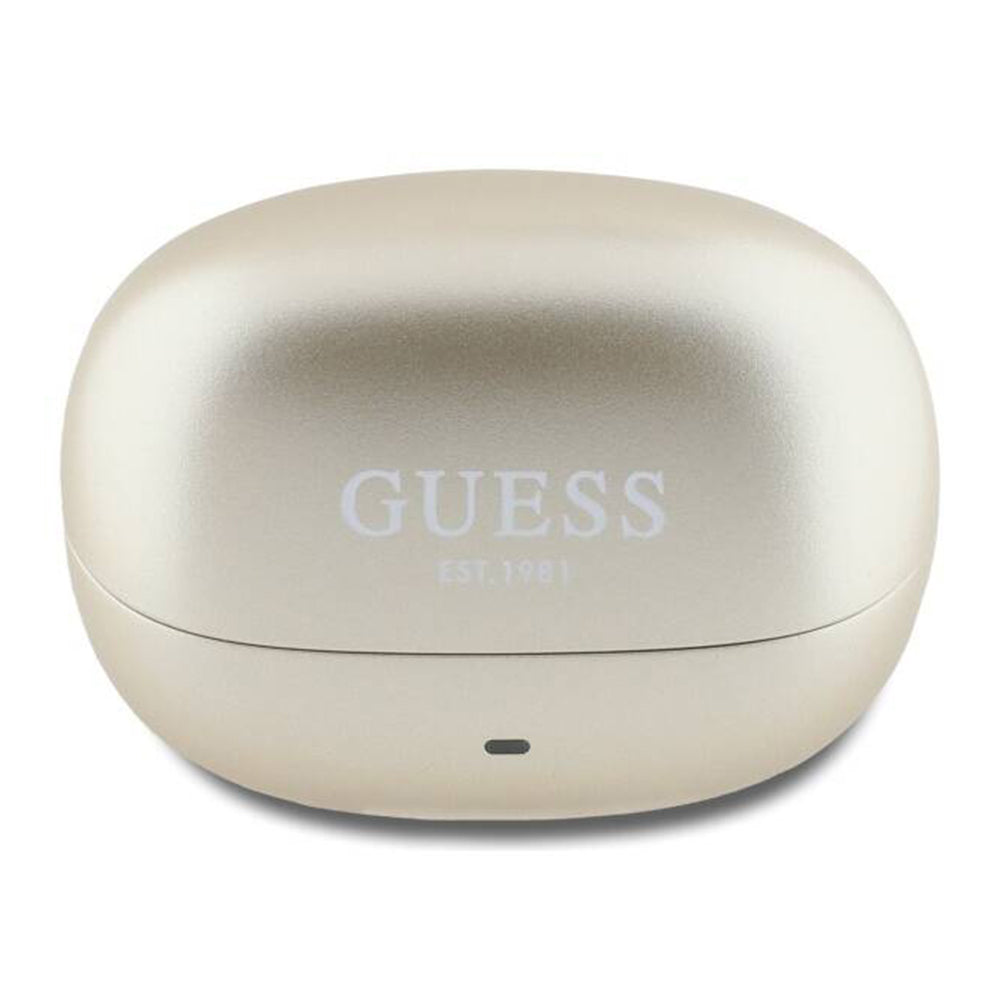 Handsfree Bluetooth Guess Capsule Printed Logo, TWS, ANC, Gull