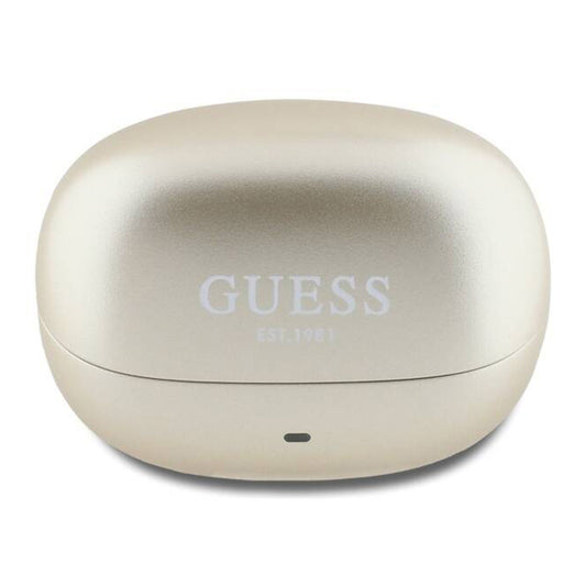 Handsfree Bluetooth Guess Capsule Printed Logo, TWS, ANC, Gull