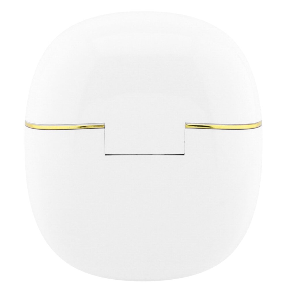 Handsfree Bluetooth Guess Glossy Gold Line Classic, TWS, Hvit