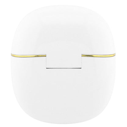 Handsfree Bluetooth Guess Glossy Gold Line Classic, TWS, Hvit
