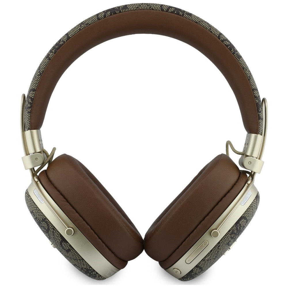 Handsfree Bluetooth Guess Metal 4G Script Logo, A2DP, Brun