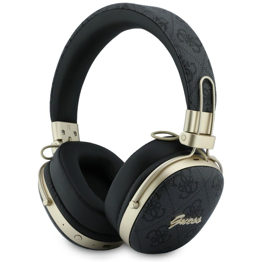 Handsfree Bluetooth Guess Metal 4G Script Logo, A2DP, Svart