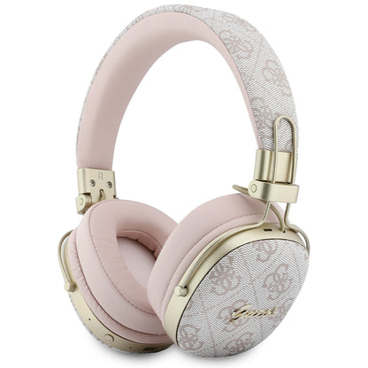 Handsfree Bluetooth Guess Metal 4G Script Logo, A2DP, Rosa
