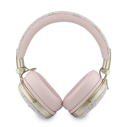 Handsfree Bluetooth Guess Metal 4G Script Logo, A2DP, Rosa