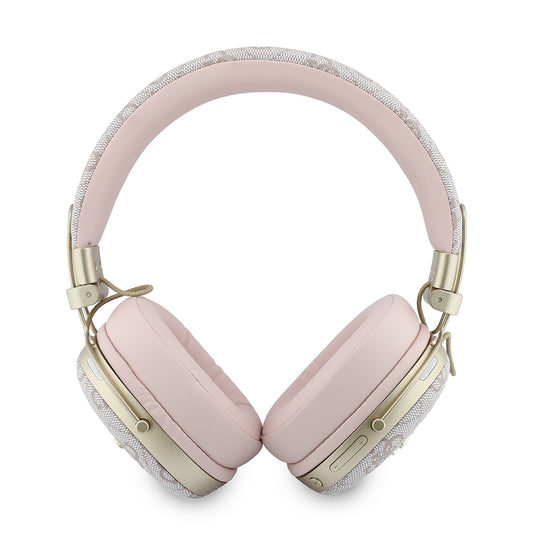 Handsfree Bluetooth Guess Metal 4G Script Logo, A2DP, Rosa