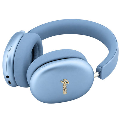 Guess Metal Script Logo Bluetooth-håndfri, A2DP, blå