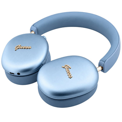 Guess Metal Script Logo Bluetooth-håndfri, A2DP, blå
