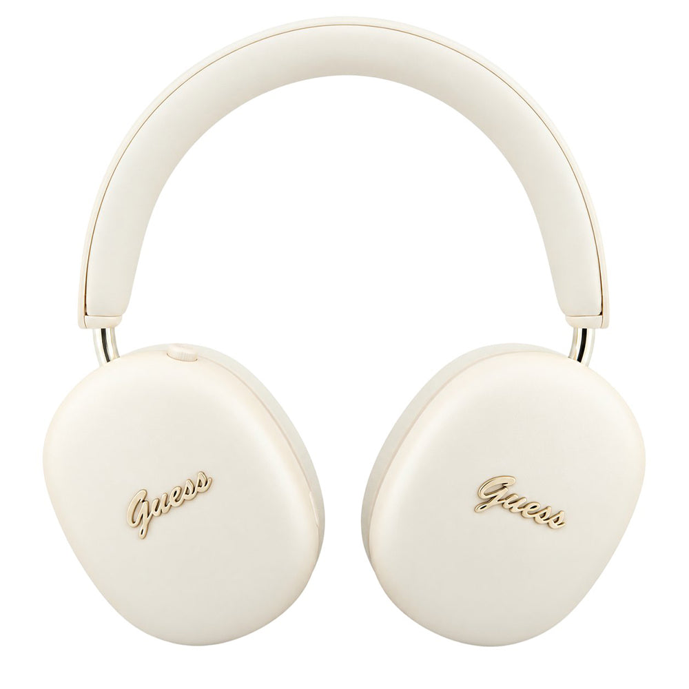 Guess Metal Script Logo Bluetooth-håndfri, A2DP, beige