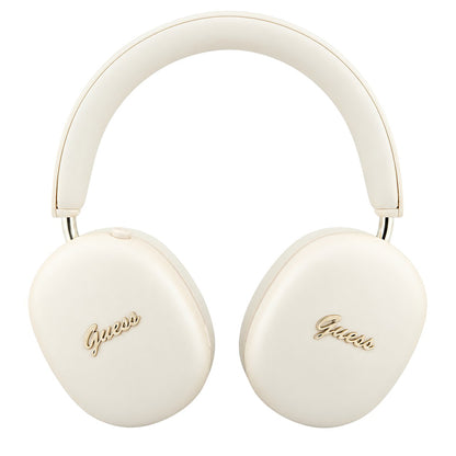 Guess Metal Script Logo Bluetooth-håndfri, A2DP, beige