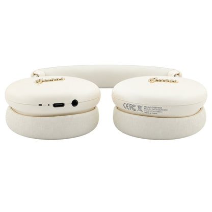 Guess Metal Script Logo Bluetooth-håndfri, A2DP, beige