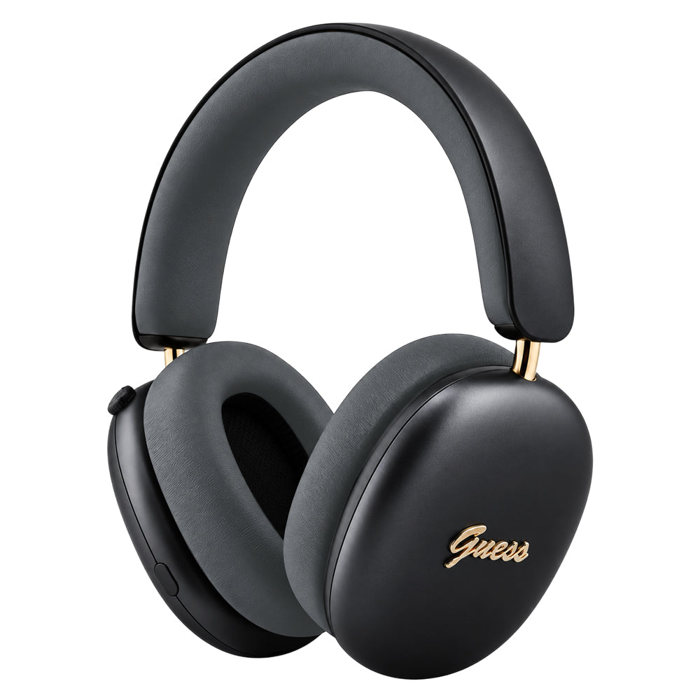 Guess Metal Script Logo Bluetooth-håndfri, A2DP, svart