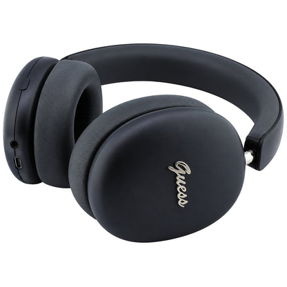 Guess Metal Script Logo Bluetooth-håndfri, A2DP, svart