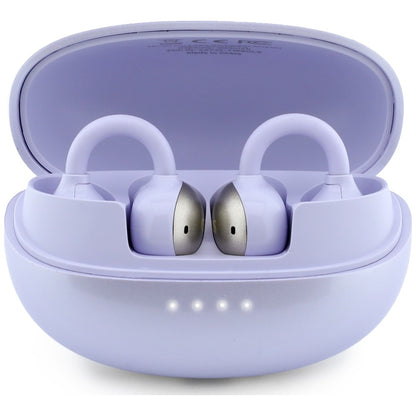 Handsfree Bluetooth Guess Metallisk Finish Elektropolerte Deler Klassisk, TWS, Lilla