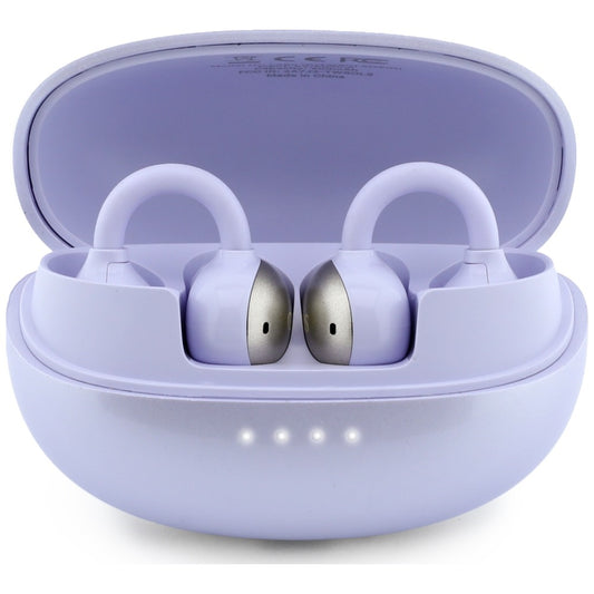 Handsfree Bluetooth Guess Metallisk Finish Elektropolerte Deler Klassisk, TWS, Lilla