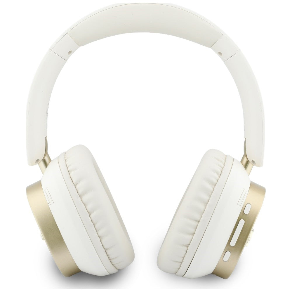 Handsfree Bluetooth Guess Rectangle Metal Script, A2DP, Hvit