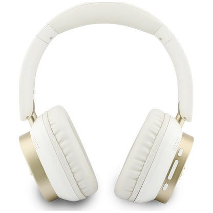 Handsfree Bluetooth Guess Rectangle Metal Script, A2DP, Hvit
