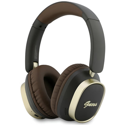 Handsfree Bluetooth Guess Rectangle Metal Script, A2DP, Brun