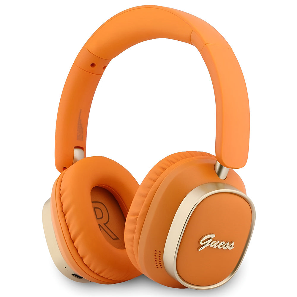 Handsfree Bluetooth Guess Rectangle Metal Script, A2DP, Oransje