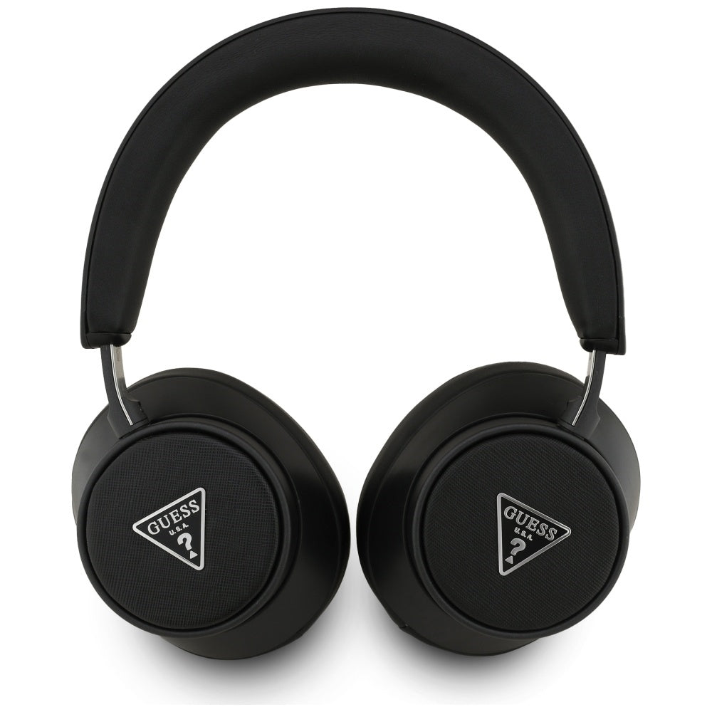 Handsfree Bluetooth Guess Saffiano Triangle Logo, A2DP, Svart