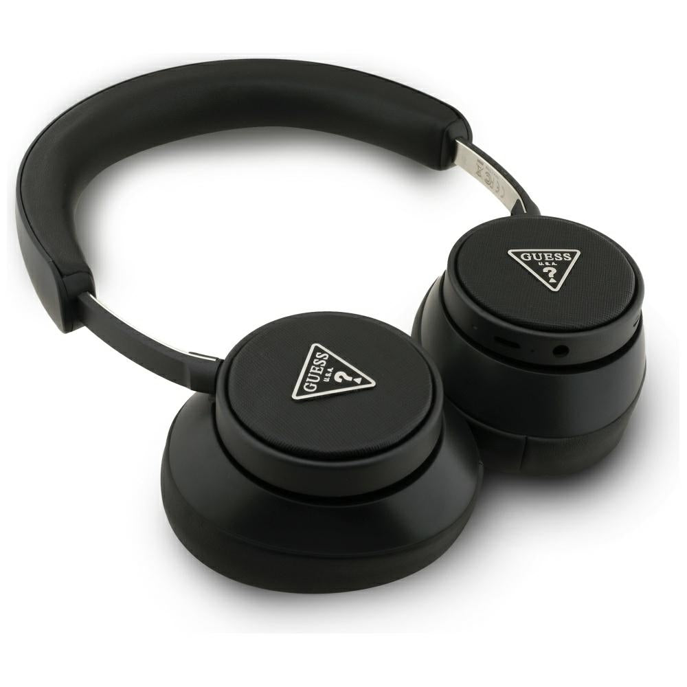 Handsfree Bluetooth Guess Saffiano Triangle Logo, A2DP, Svart