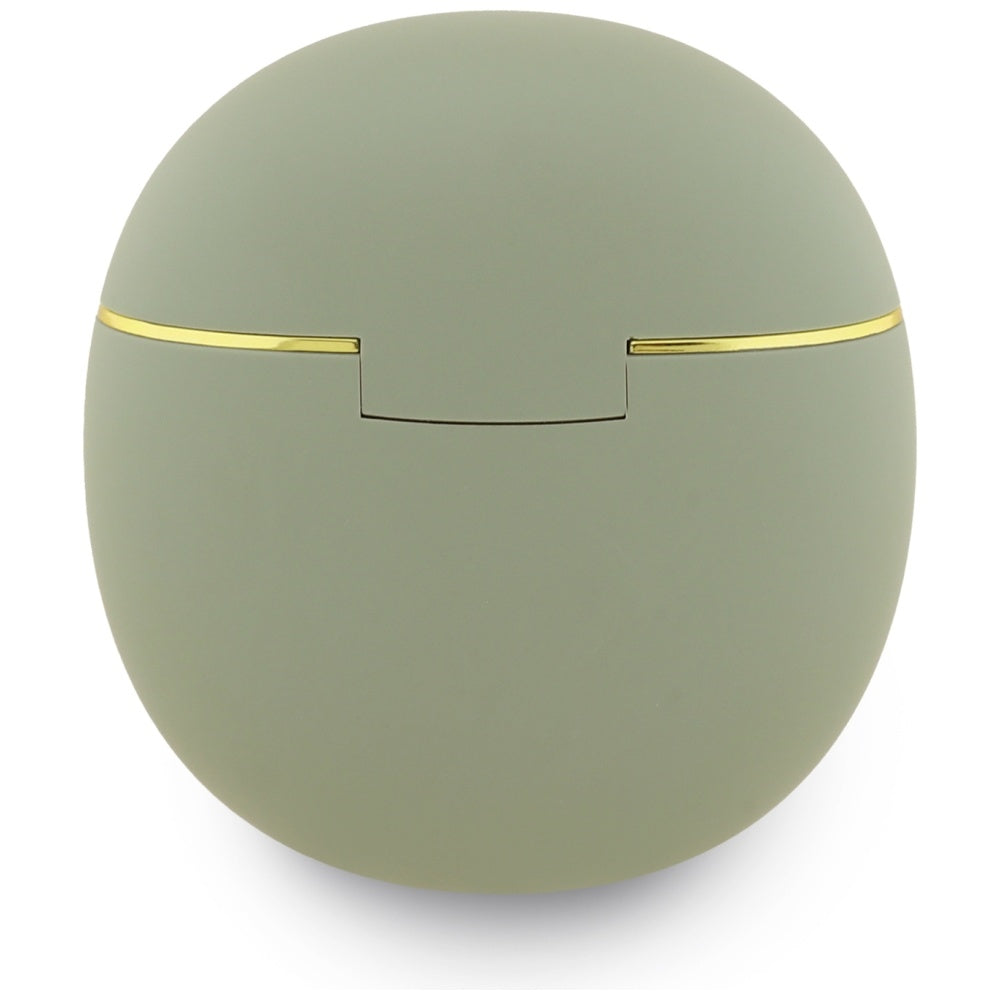 Handsfree Bluetooth Guess Script Print, TWS, Kaki