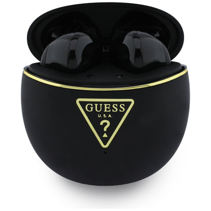 Handsfree Bluetooth Guess Script Print, TWS, Svart