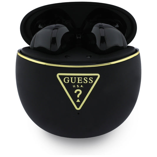 Handsfree Bluetooth Guess Script Print, TWS, Svart