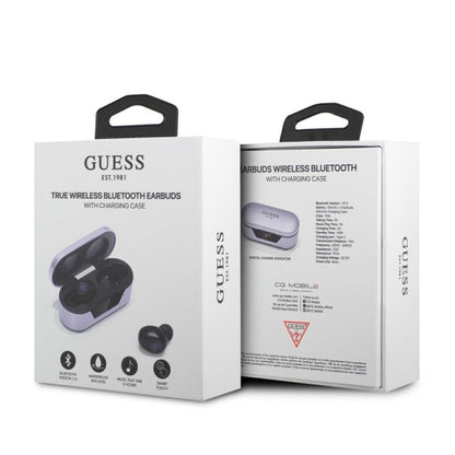 Handsfree Bluetooth Guess, TWS, Lilla