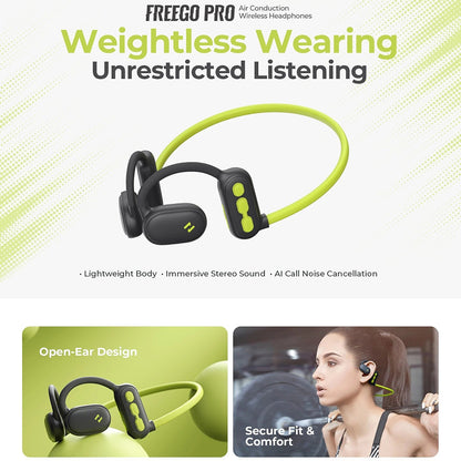 Handsfree Bluetooth HAVIT E553BT Freego Pro, A2DP, Grønn