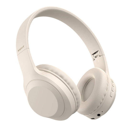 Handsfree Bluetooth HAVIT H628BT, A2DP, Beige