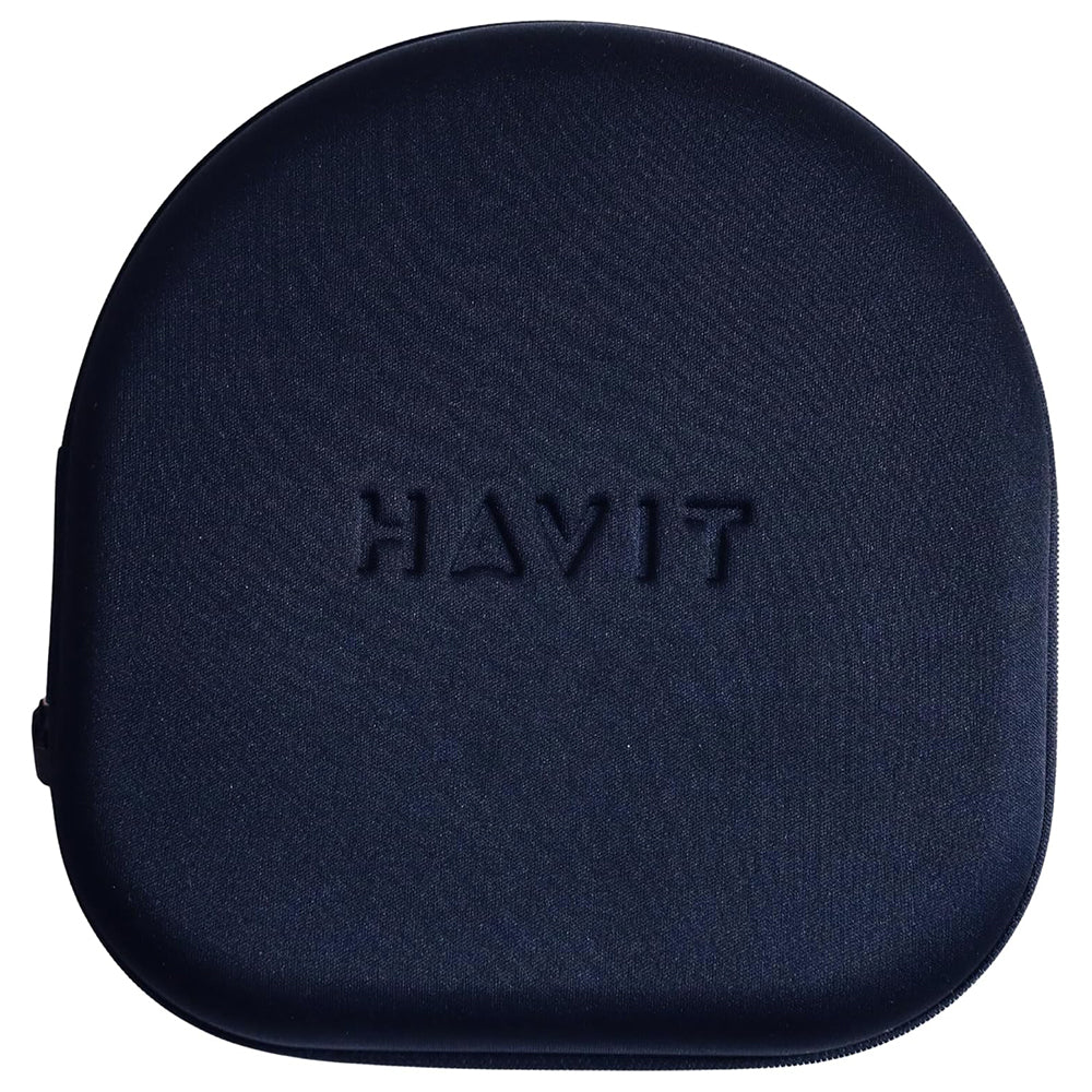 Handsfree Bluetooth HAVIT H655BT Pro, Multipoint, A2DP, ANC, Svart
