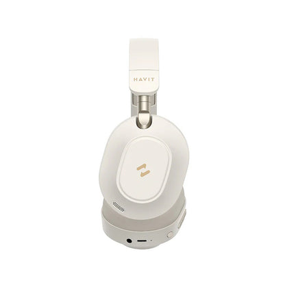 Handsfree Bluetooth HAVIT H668BT, MultiPoint, A2DP, ANC, Lilla