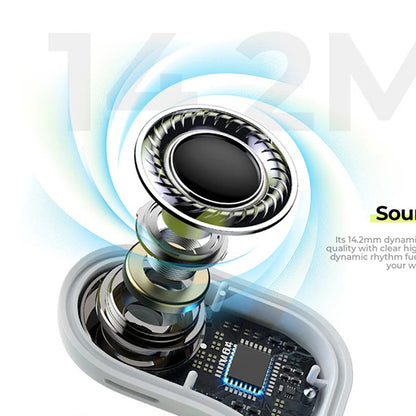 Handsfree Bluetooth HAVIT OWS915, TWS, Svart