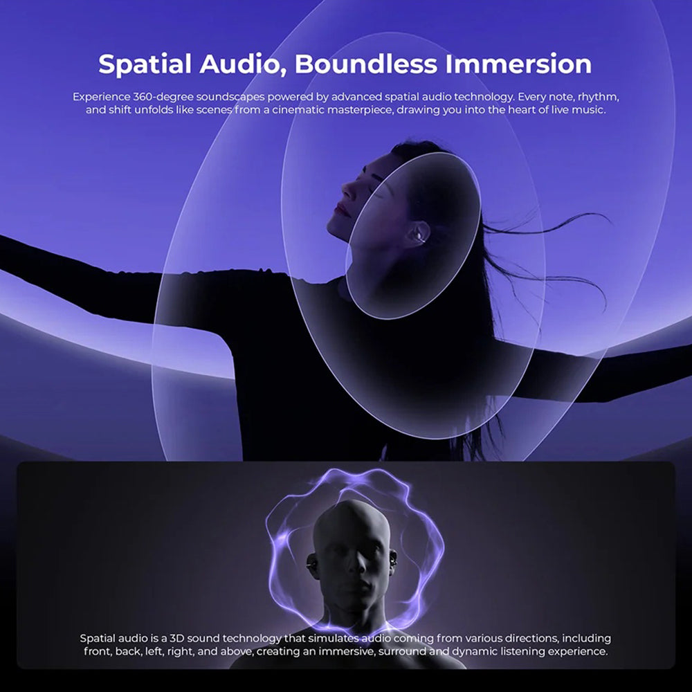 Handsfree Bluetooth HAVIT OWS916, TWS, Svart