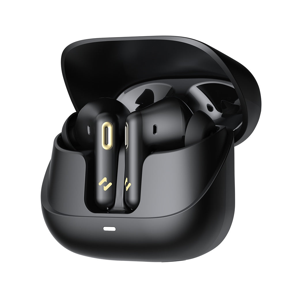 Handsfree Bluetooth HAVIT TW906 Pro, TWS, ANC, Svart