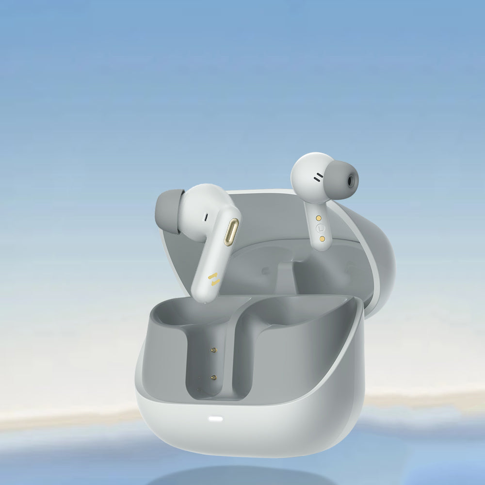 Handsfree Bluetooth HAVIT TW906 Pro, TWS, ANC, Rosa