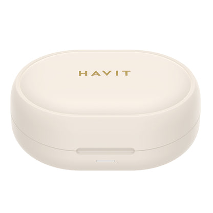 Handsfree Bluetooth HAVIT TW950, TWS, Rosa Beige