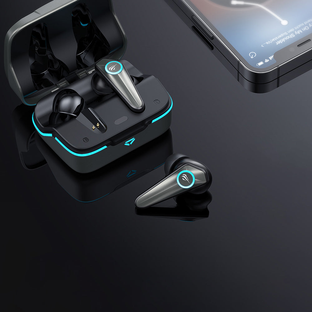 Handsfree Bluetooth HAVIT TW952 PRO RGB, TWS, Svart