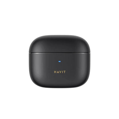 Handsfree Bluetooth HAVIT TW958 Pro, TWS, ANC, Svart