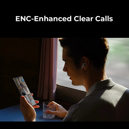 Handsfree Bluetooth HAVIT TW984, TWS, ANC, Svart