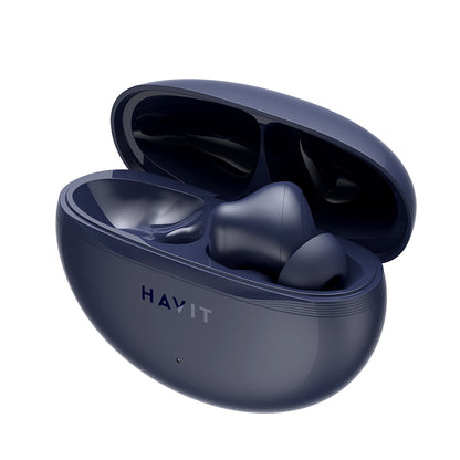 Handsfree Bluetooth HAVIT TW986, TWS, Blå