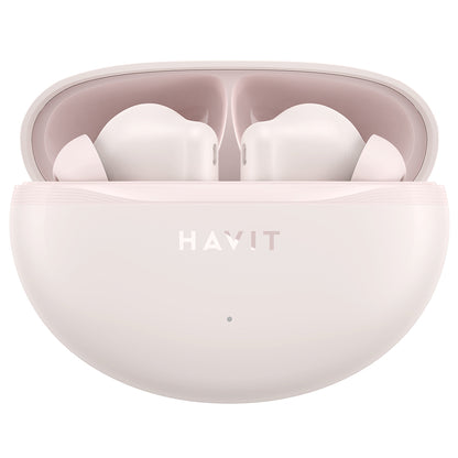 Handsfree Bluetooth HAVIT TW986, TWS, Rosa