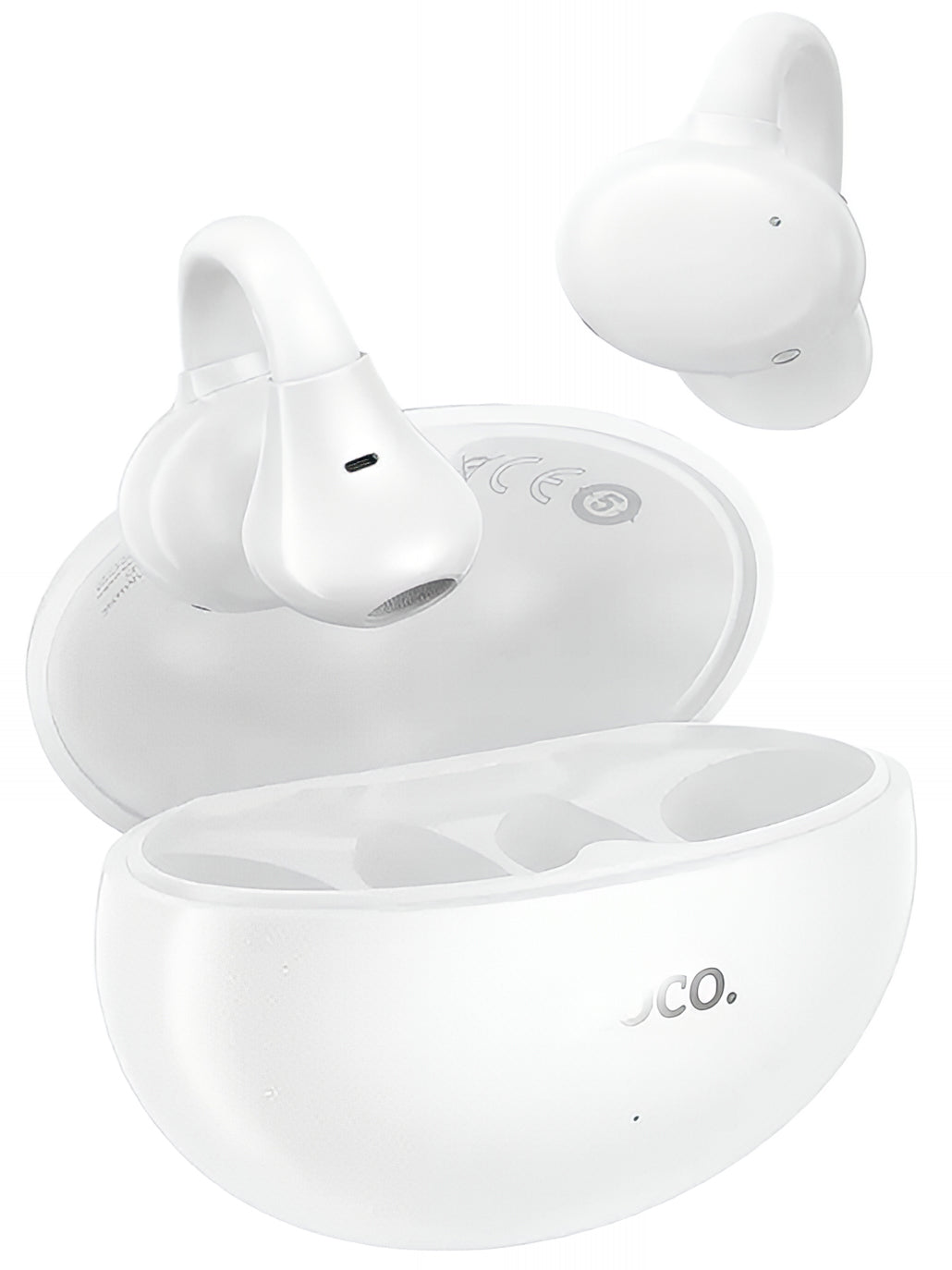 Handsfree Bluetooth HOCO EA8, TWS, Hvit
