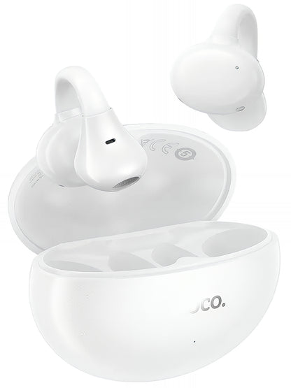 Handsfree Bluetooth HOCO EA8, TWS, Hvit