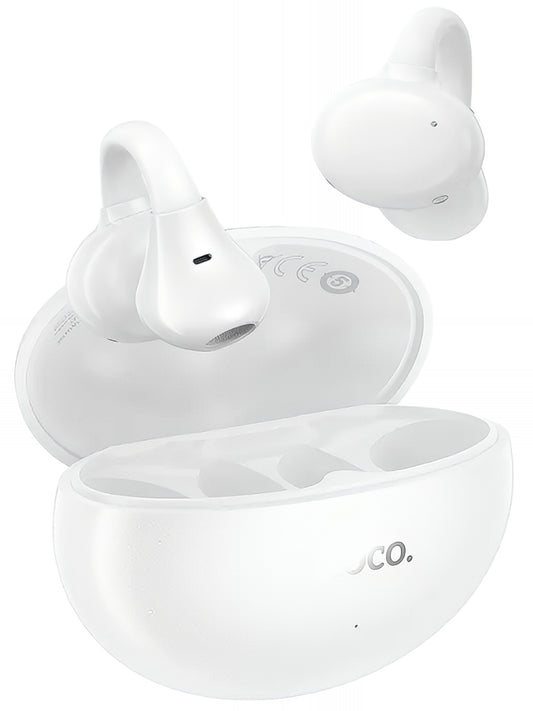 Handsfree Bluetooth HOCO EA8, TWS, Hvit